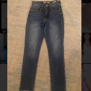 Joe’ jeans (dark with light wash)